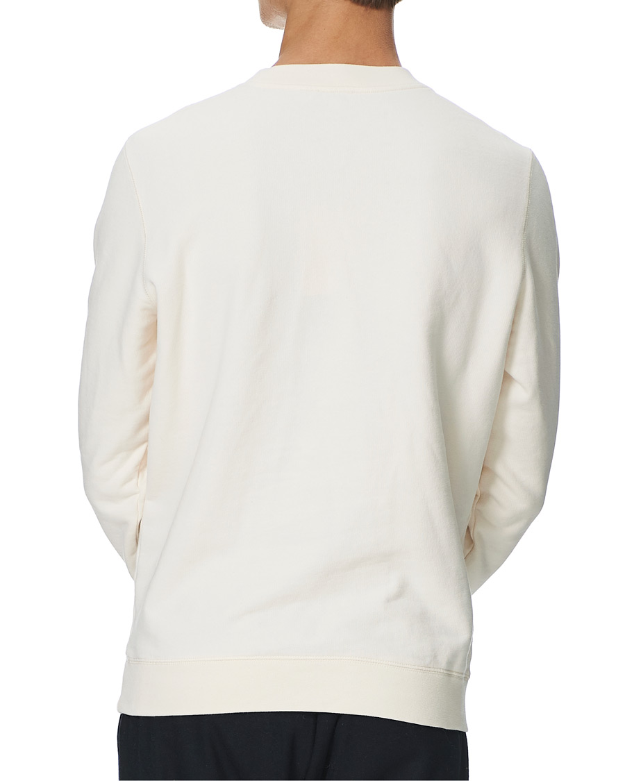Herren | Pullover | Sunspel | Loopback Sweatshirt Archive White