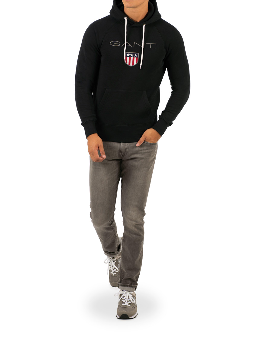 Herren | Pullover | GANT | Shield Hoodie Black