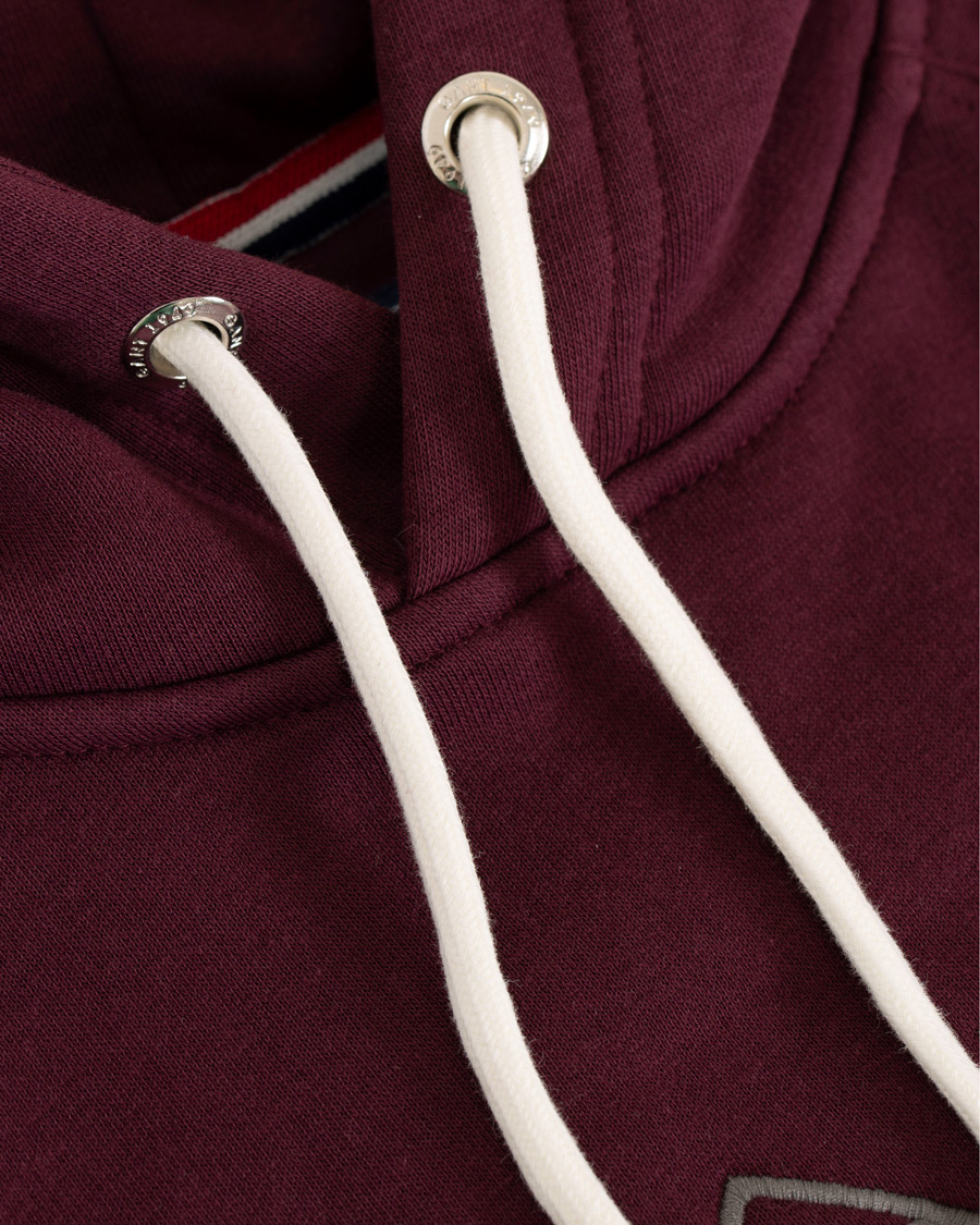 Herren | Pullover | GANT | Shield Hoodie Purple Fig