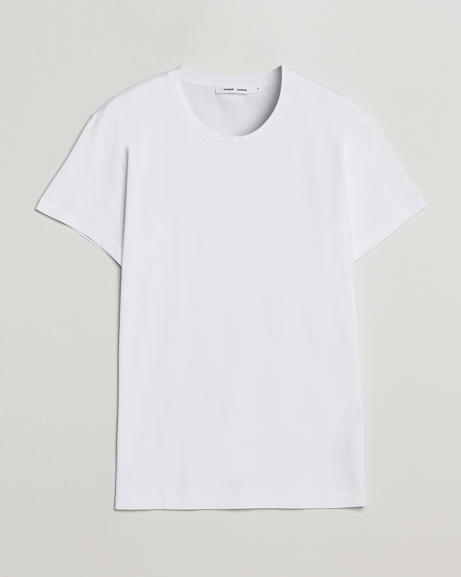 Herren | T-Shirts | Samsøe Samsøe | Kronos Crew Neck Tee White