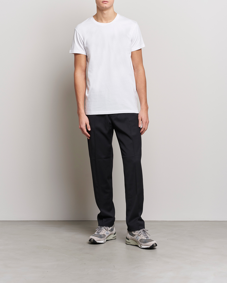 Herren | T-Shirts | Samsøe Samsøe | Kronos Crew Neck Tee White