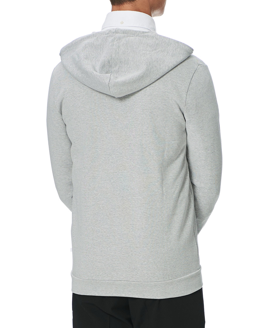 Herren | Pullover | Samsøe Samsøe | Samsøe & Samsøe Enno Full Zip Hoodie Light Grey Melange
