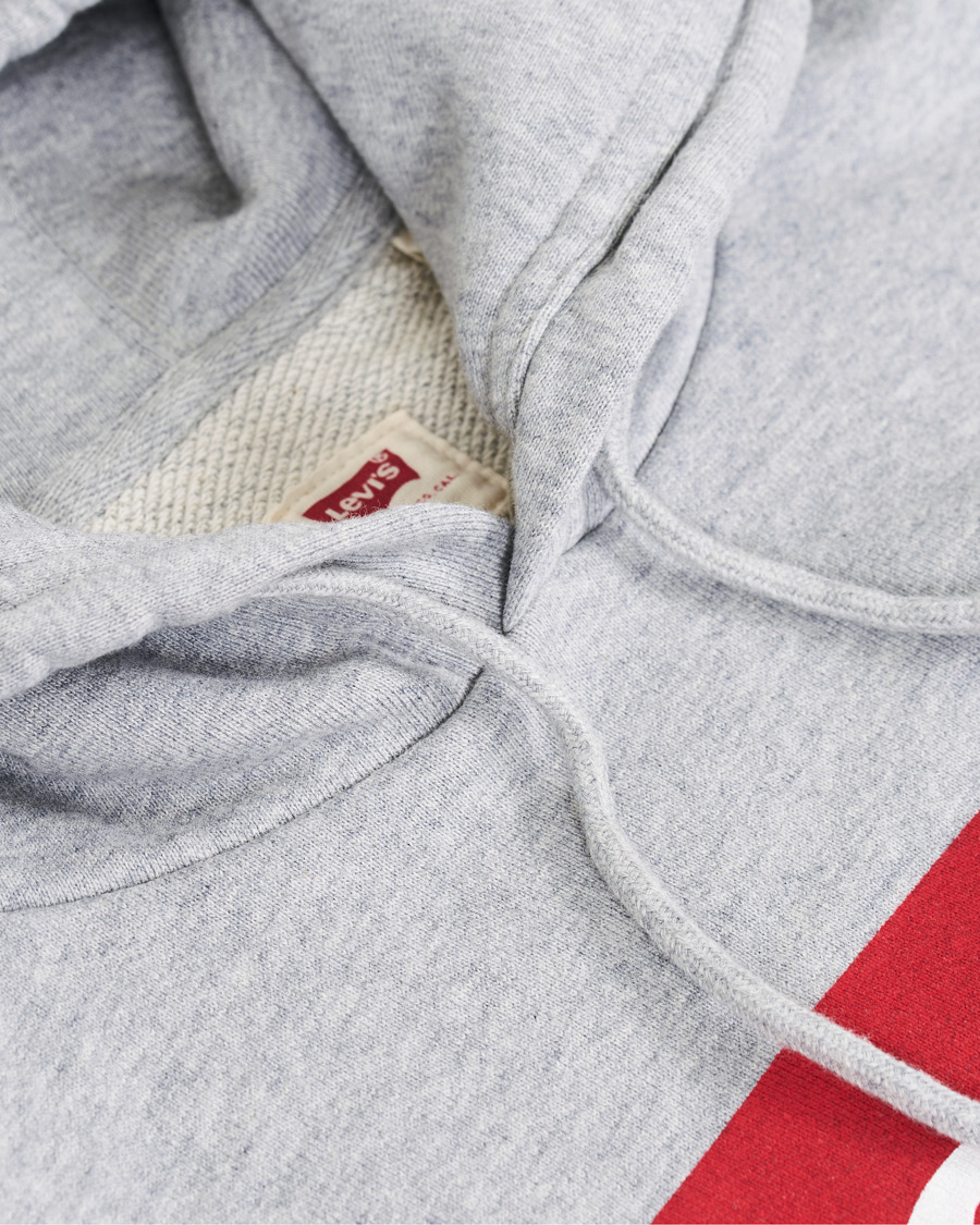 Herren | Pullover | Levi's | Graphic Hoodie Midtone Heather Grey