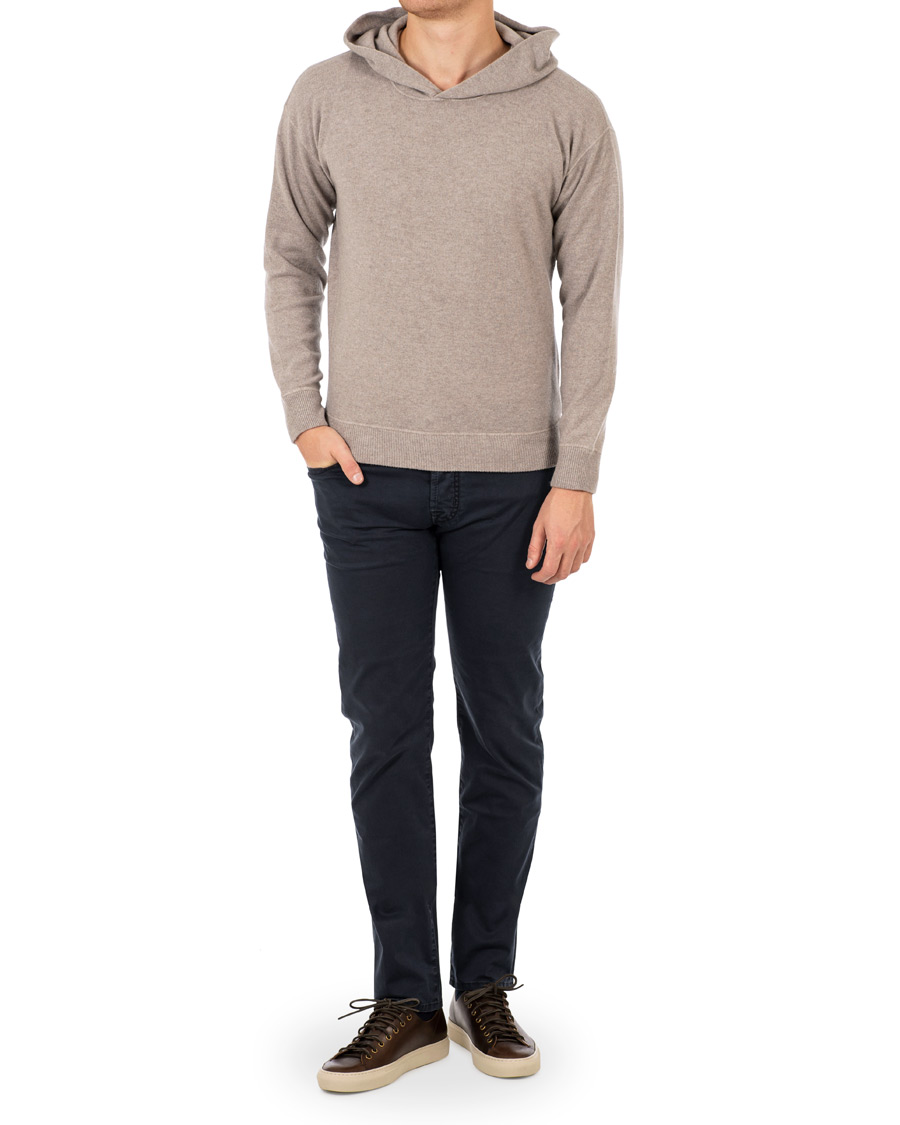Herren | Hosen | Jacob Cohën | 5-Pocket Gabardine Trousers Blue