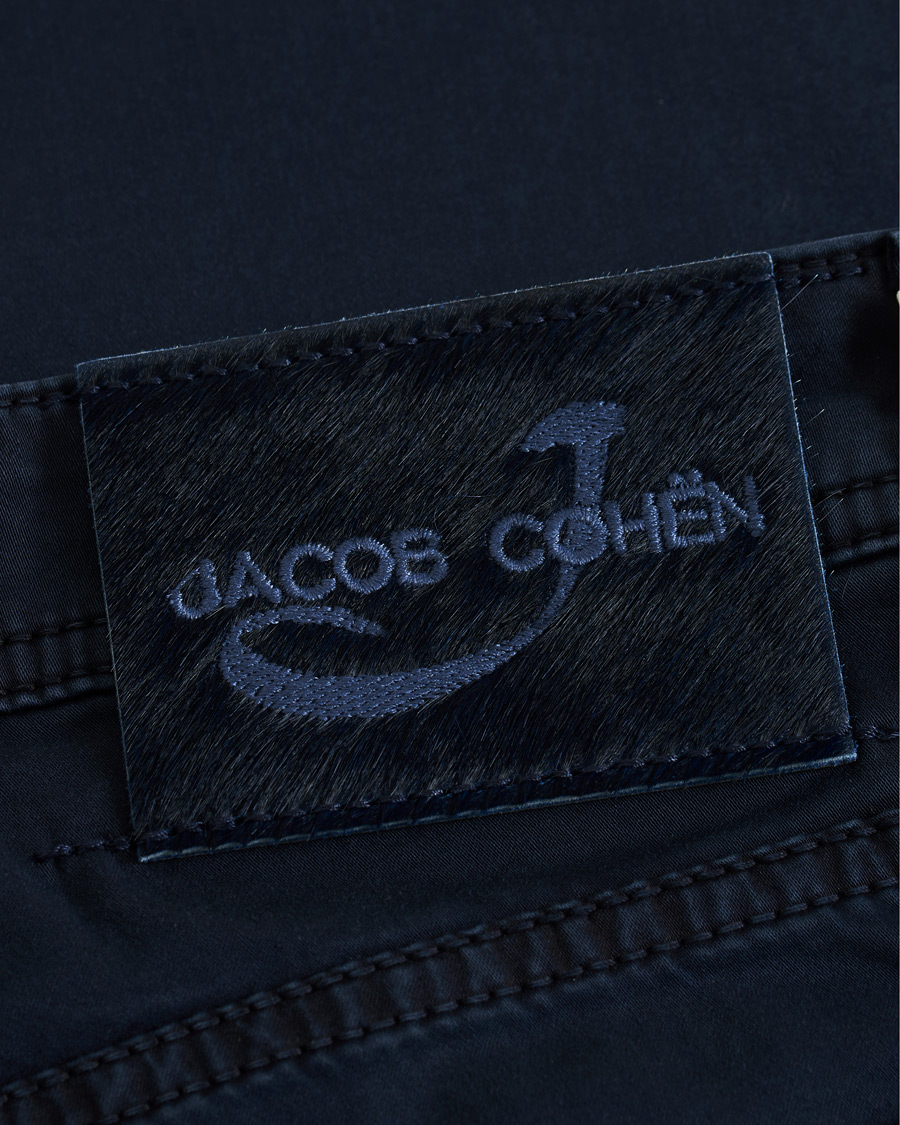 Herren | Hosen | Jacob Cohën | 5-Pocket Gabardine Trousers Blue
