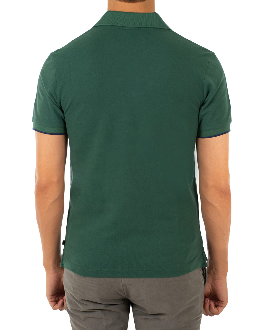 Herren | Poloshirts | Jacob Cohën | Cotton Stretch Polo Green