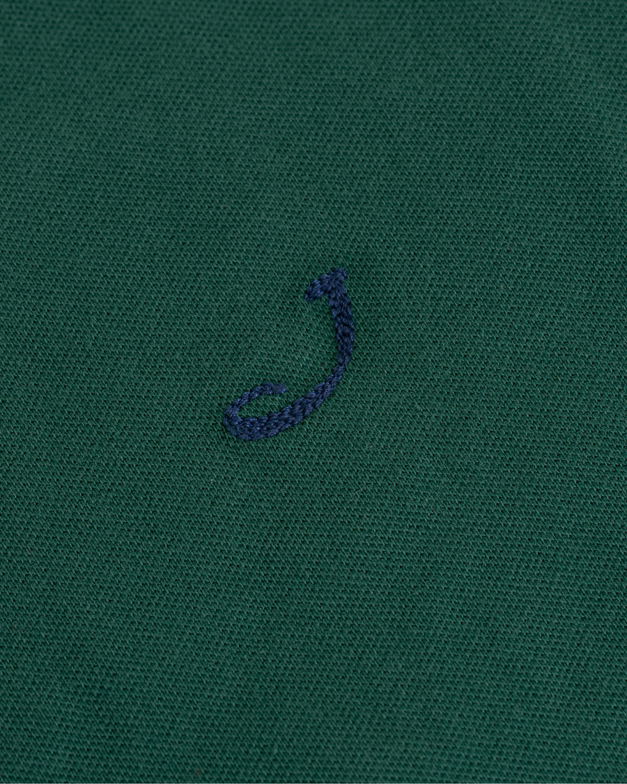 Herren | Poloshirts | Jacob Cohën | Cotton Stretch Polo Green