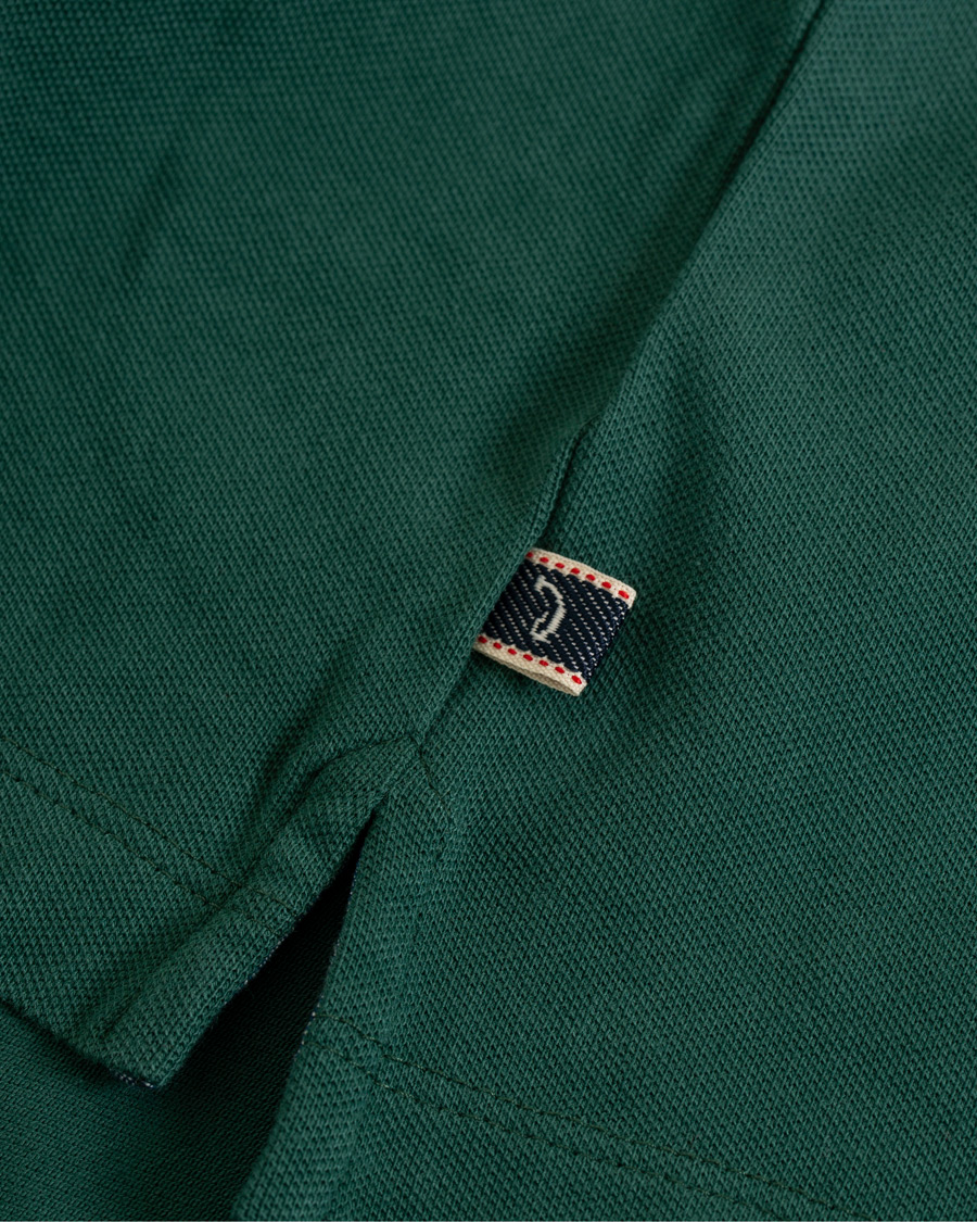 Herren | Poloshirts | Jacob Cohën | Cotton Stretch Polo Green