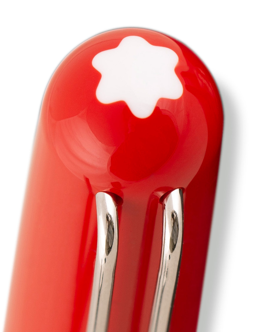 Herren | Montblanc M Ballpoint Resin Special Edition Pen Red | Montblanc | M Ballpoint Resin Special Edition Pen Red