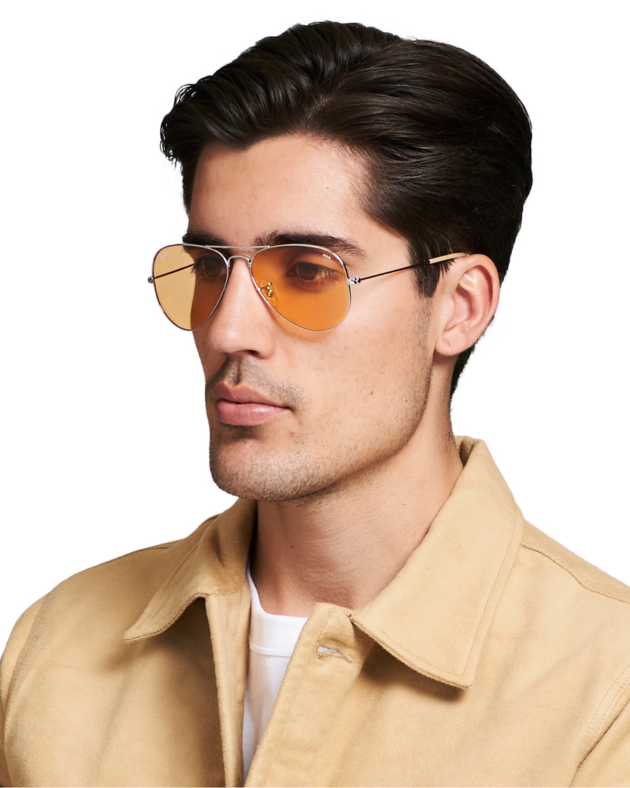 Herren | Sonnenbrillen | Ray-Ban | 0RB3025 Sunglasses Pink/Orange