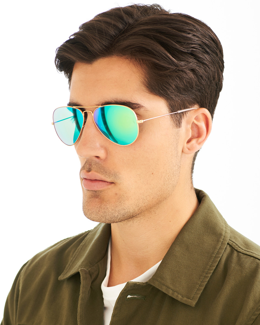 Herren | Sonnenbrillen | Ray-Ban | 0RB3025 Sunglasses Multi Mirror Green