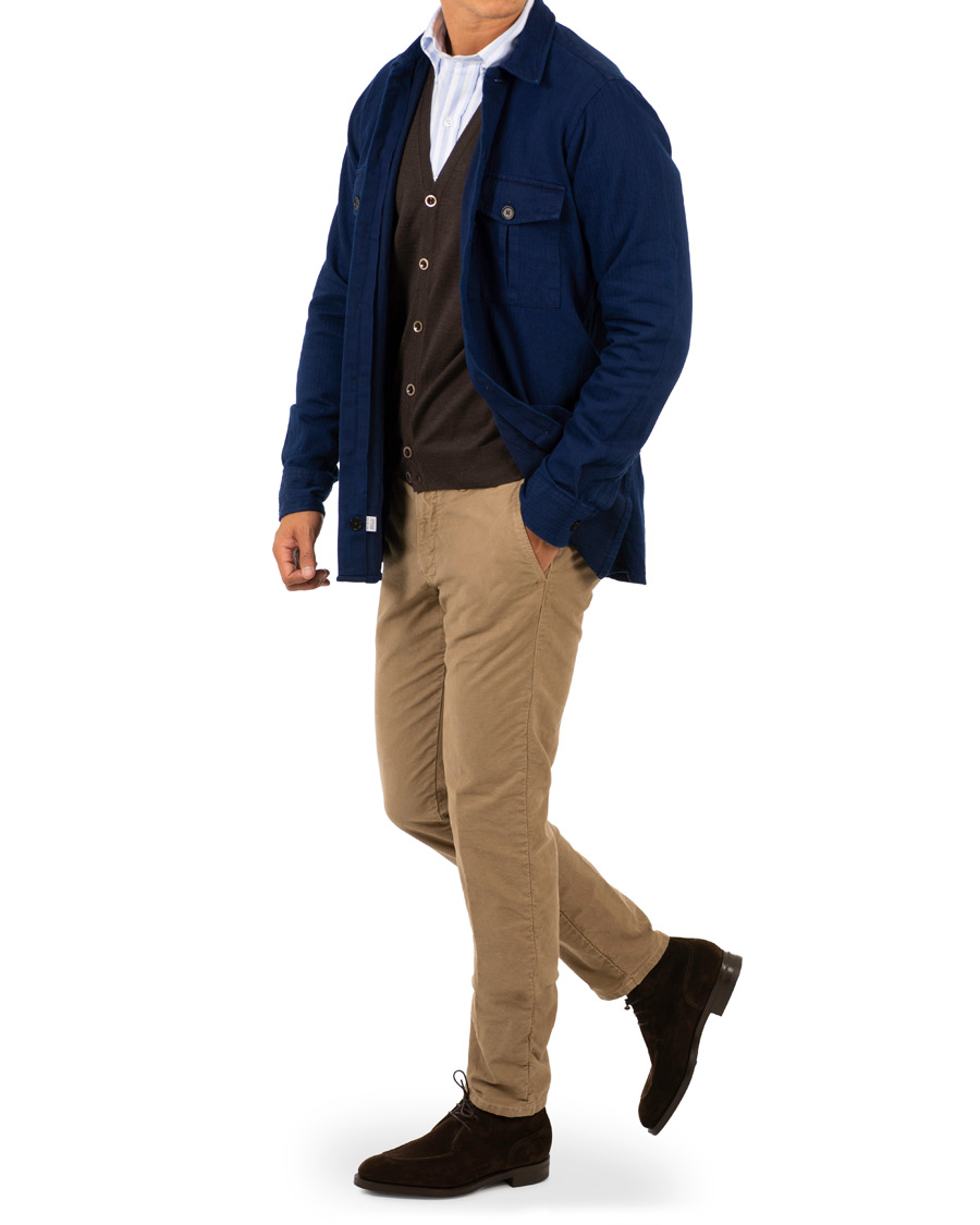 Herren | Edward Green Halifax Split Toe Dainite Boot Brown Suede | Edward Green | Halifax Split Toe Dainite Boot Brown Suede