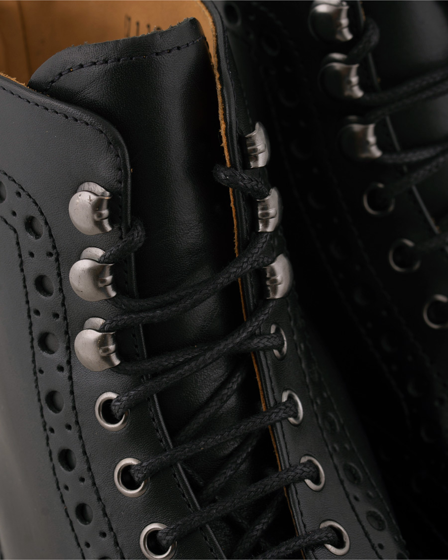 Herren | Grenson Fred Commando Boot Black Calf | Grenson | Fred Commando Boot Black Calf