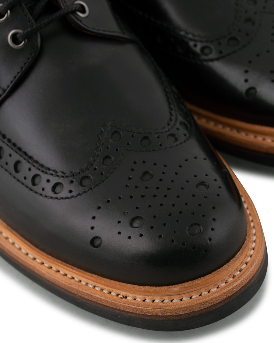 Herren | Grenson Fred Commando Boot Black Calf | Grenson | Fred Commando Boot Black Calf