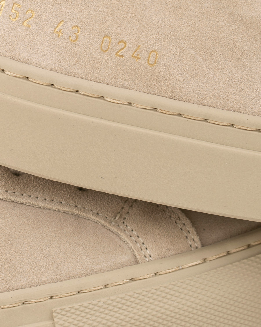 Herren | Common Projects Original Achilles Leather Sneakers Taupe Suede 40 | Common Projects | Original Achilles Leather Sneakers Taupe Suede 40