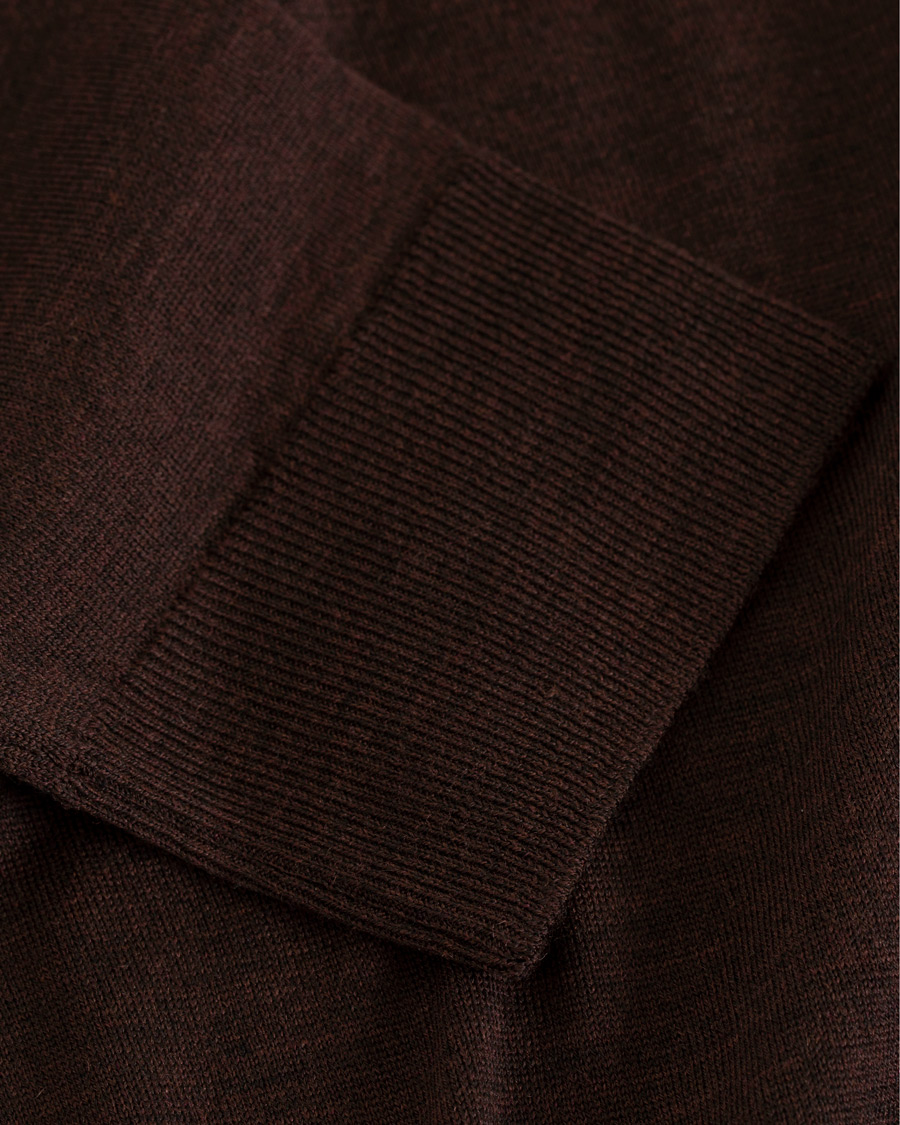 Herren | Pullover | John Smedley | Petworth Merino Cardigan Chestnut