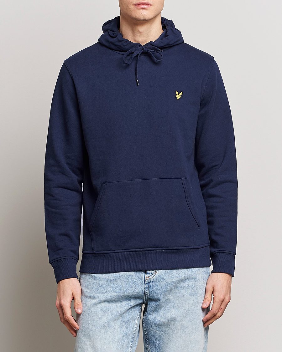 Herren | Pullover | Lyle & Scott | Organic Cotton Pullover Hoodie Navy