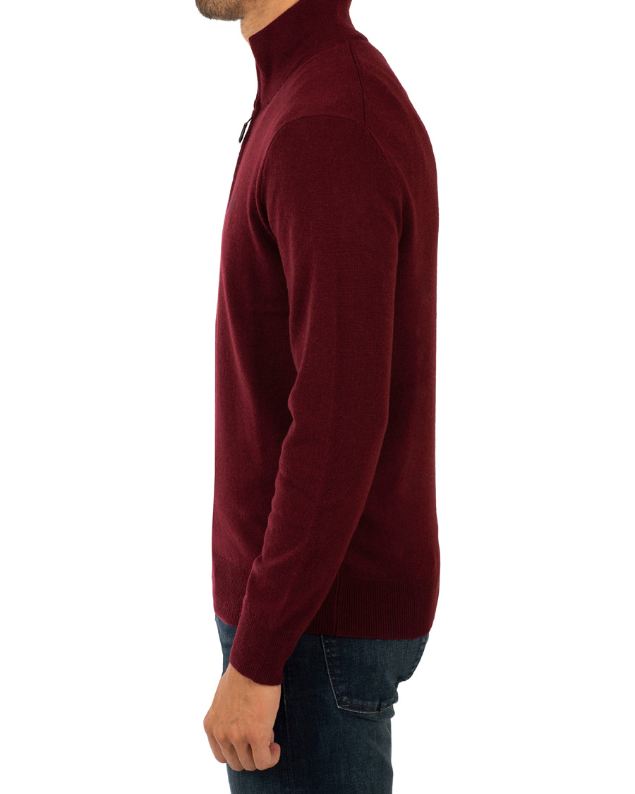 Herren | Pullover | Polo Ralph Lauren | Merino Half Zip Classic Wine