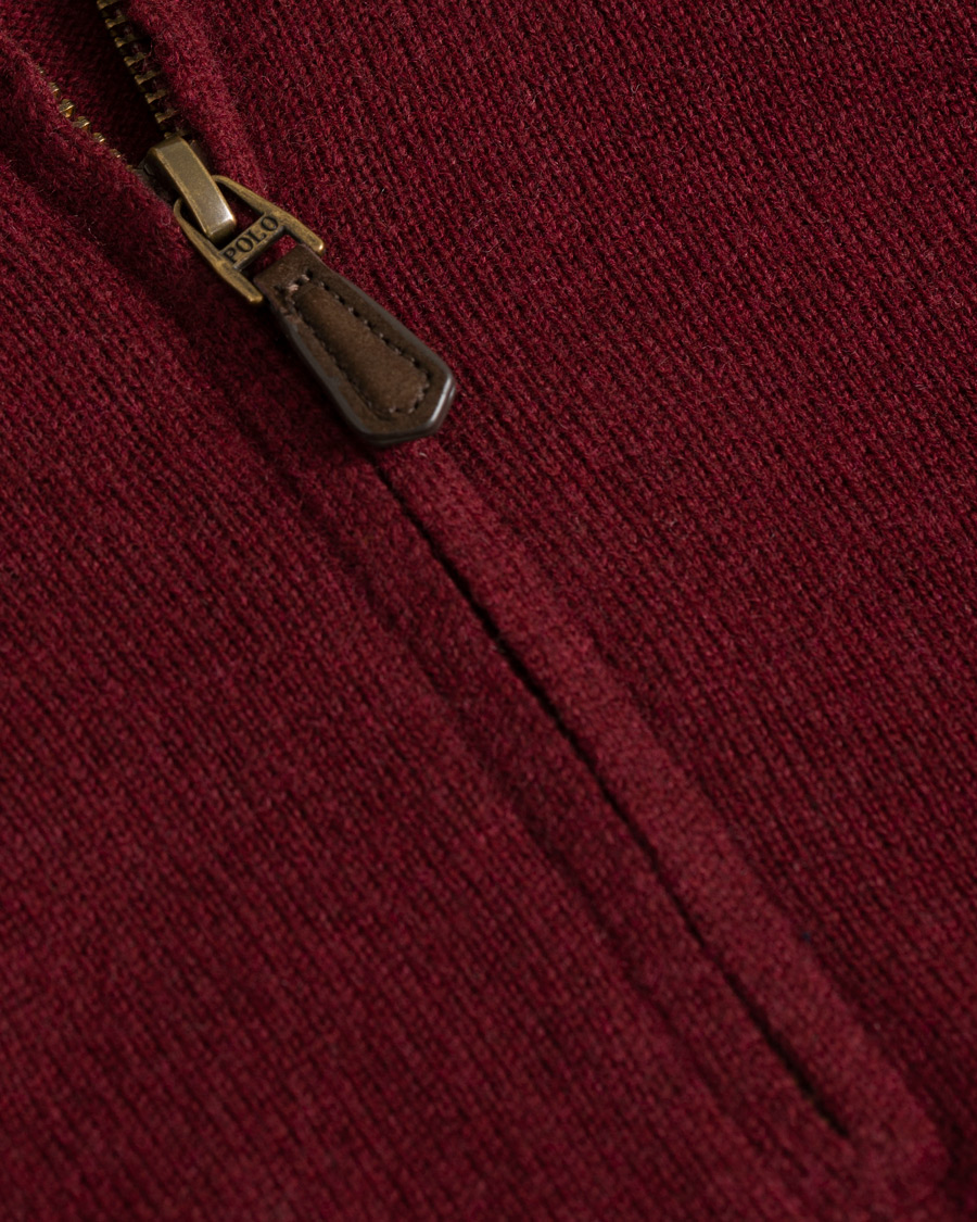 Herren | Pullover | Polo Ralph Lauren | Merino Half Zip Classic Wine