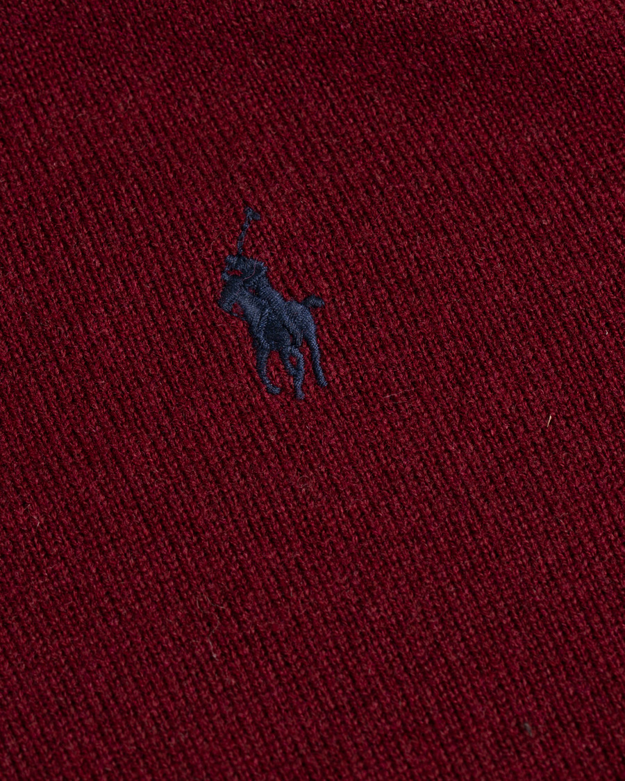 Herren | Pullover | Polo Ralph Lauren | Merino Half Zip Classic Wine