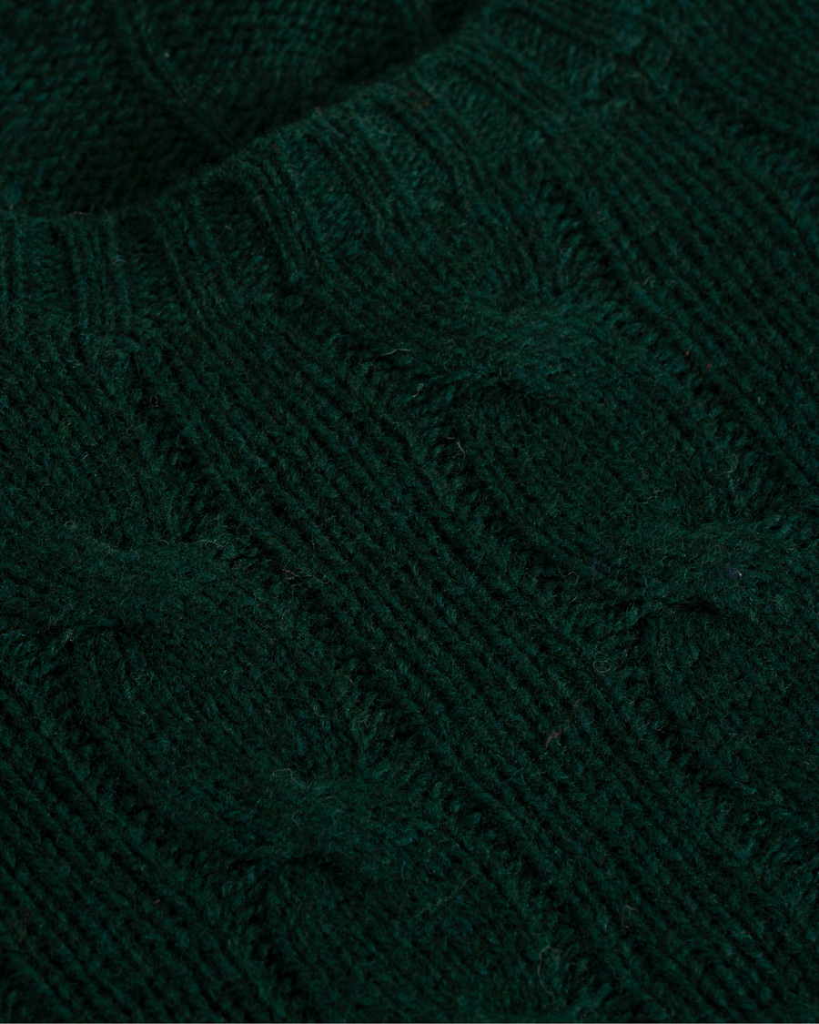 Herren | Pullover | Polo Ralph Lauren | Wool/Cashmere Cable Crew Neck College Green