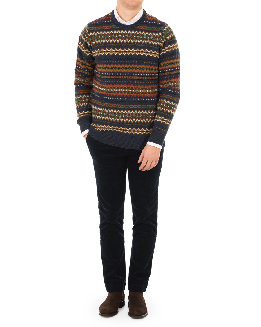 Herren | Hosen | Polo Ralph Lauren | Hudson Slim Fit Corduroy Trousers Aviator Navy