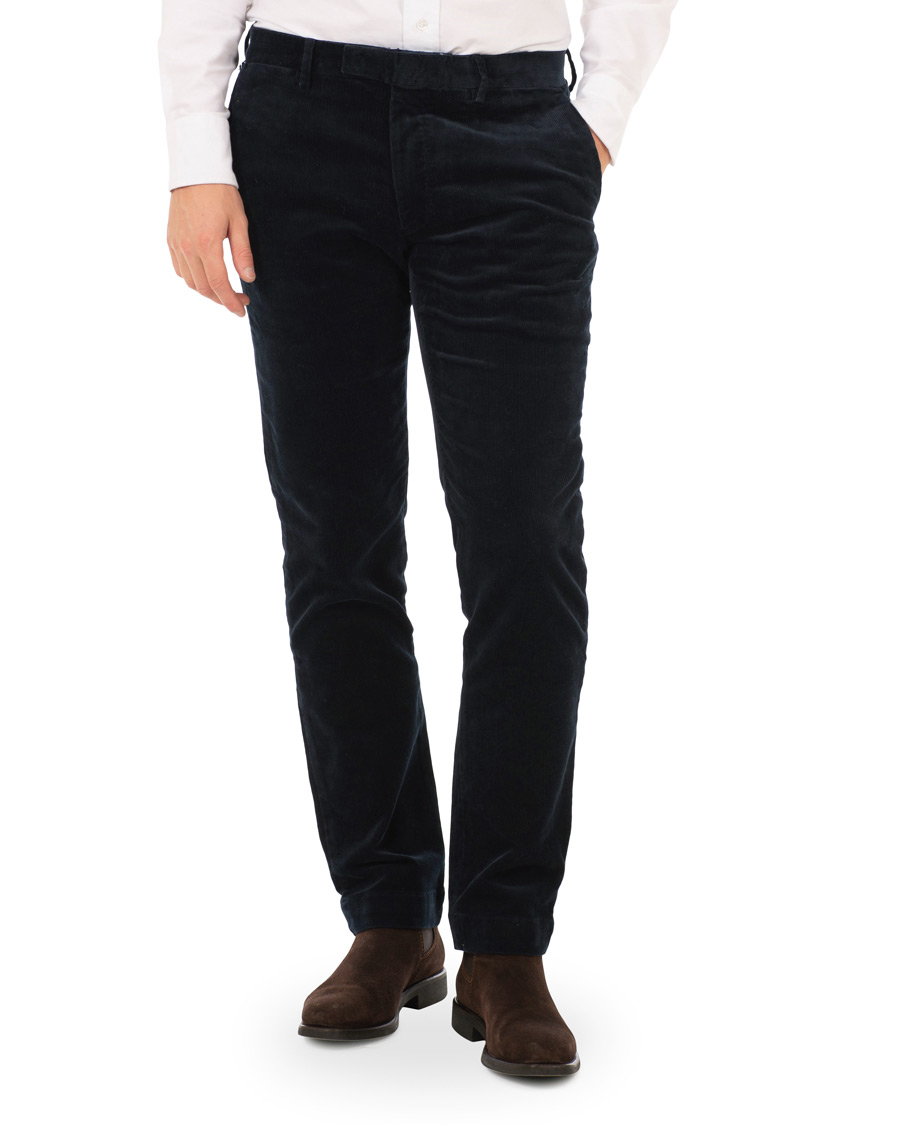 Herren | Hosen | Polo Ralph Lauren | Hudson Slim Fit Corduroy Trousers Aviator Navy