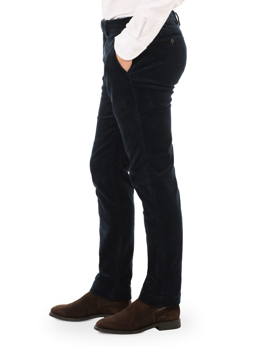 Herren | Hosen | Polo Ralph Lauren | Hudson Slim Fit Corduroy Trousers Aviator Navy