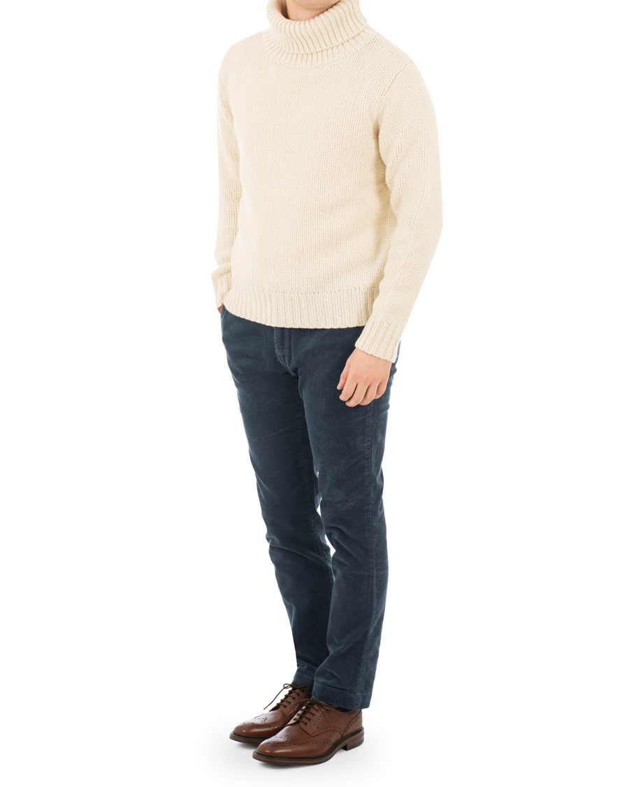 Herren | Hosen | Polo Ralph Lauren | Hudson Slim Fit Corduroy Trousers Blue Corsair