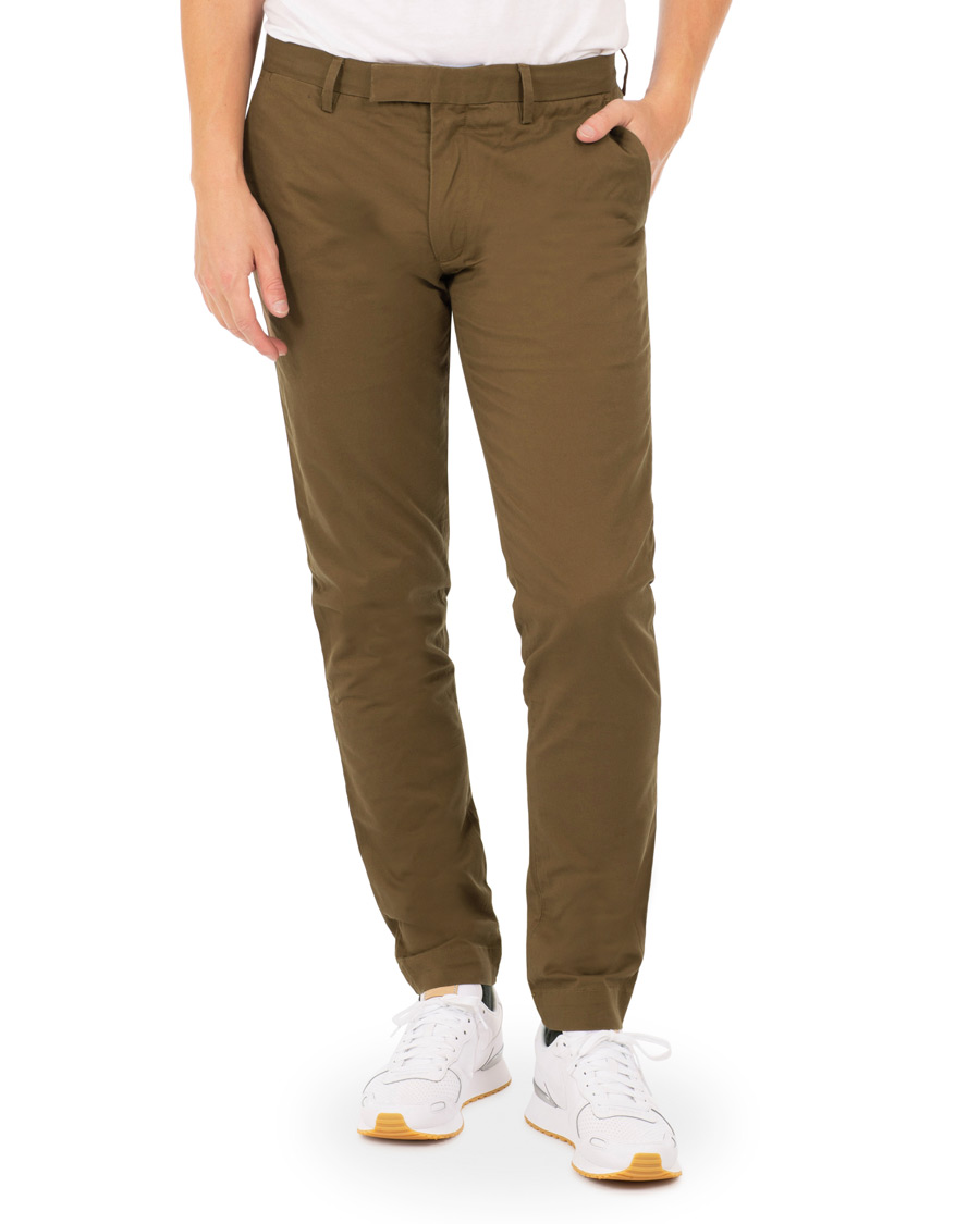 Herren | Hosen | Polo Ralph Lauren | Tailored Slim Fit Chinos Nature Brown