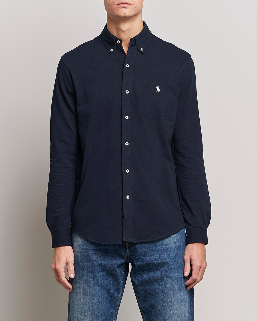 Herr |  | Polo Ralph Lauren | Featherweight Mesh Shirt Aviator Navy