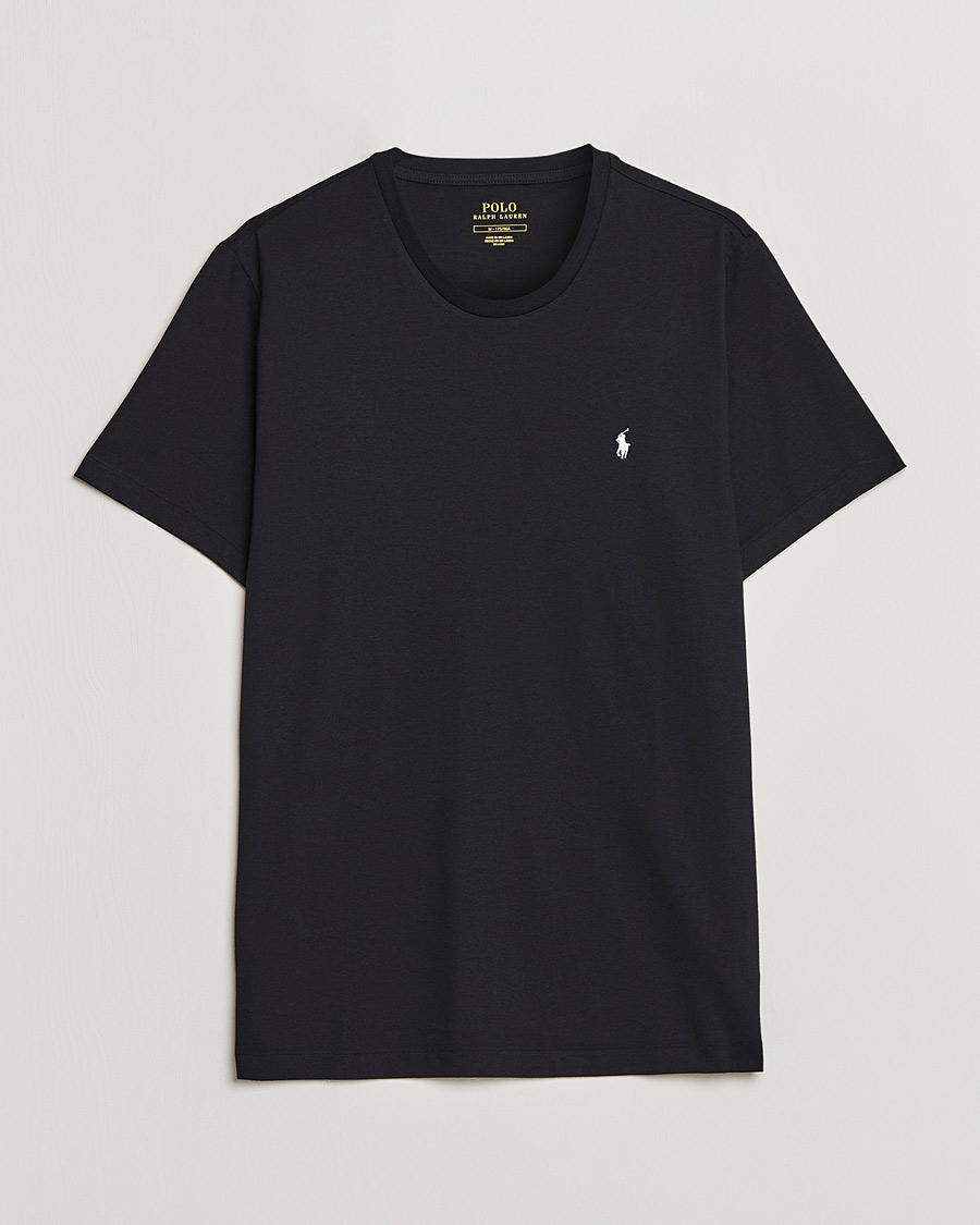 Herren | T-Shirts | Polo Ralph Lauren | Liquid Cotton Crew Neck T-Shirt Black