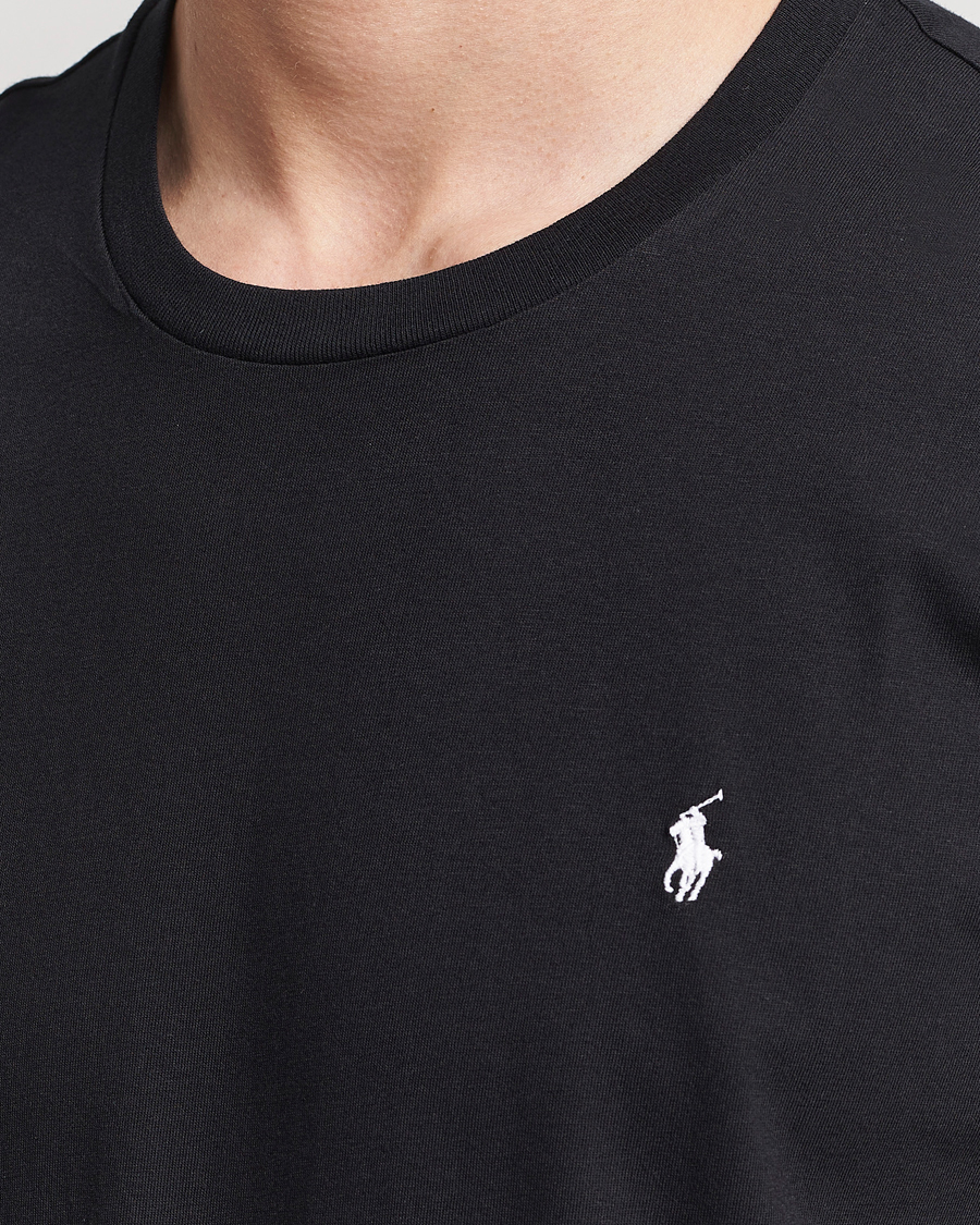 Herren | T-Shirts | Polo Ralph Lauren | Liquid Cotton Crew Neck T-Shirt Black