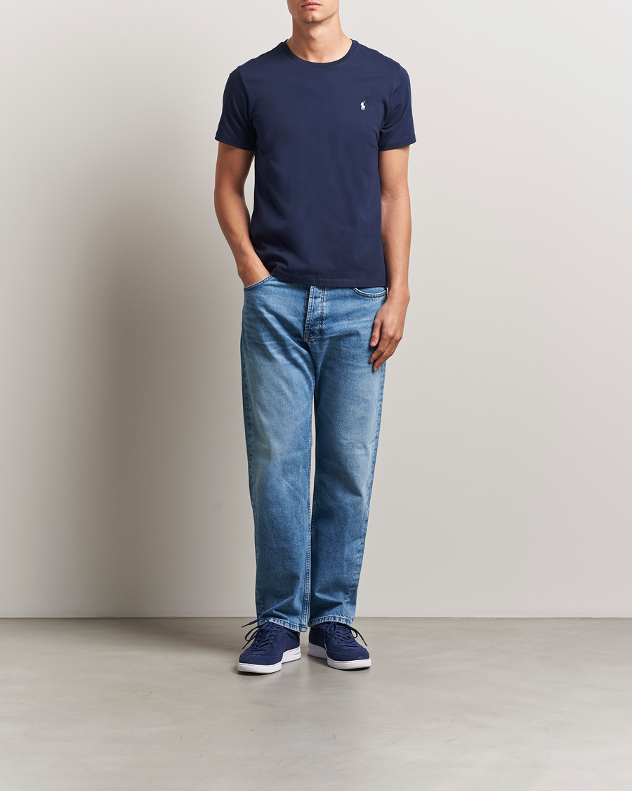 Herren | T-Shirts | Polo Ralph Lauren | Liquid Cotton Crew Neck T-Shirt Cruise Navy