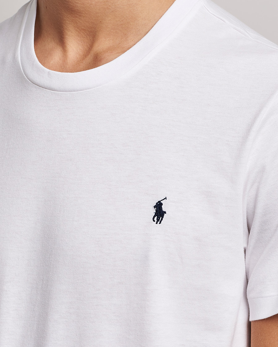 Herren | T-Shirts | Polo Ralph Lauren | Liquid Cotton Crew Neck Tee White