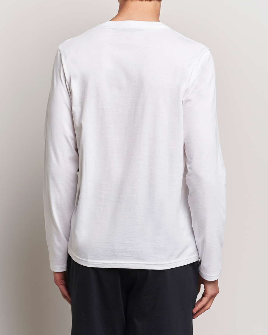 Herren | T-Shirts | Polo Ralph Lauren | Liquid Cotton Long Sleeve Crew Neck Tee White