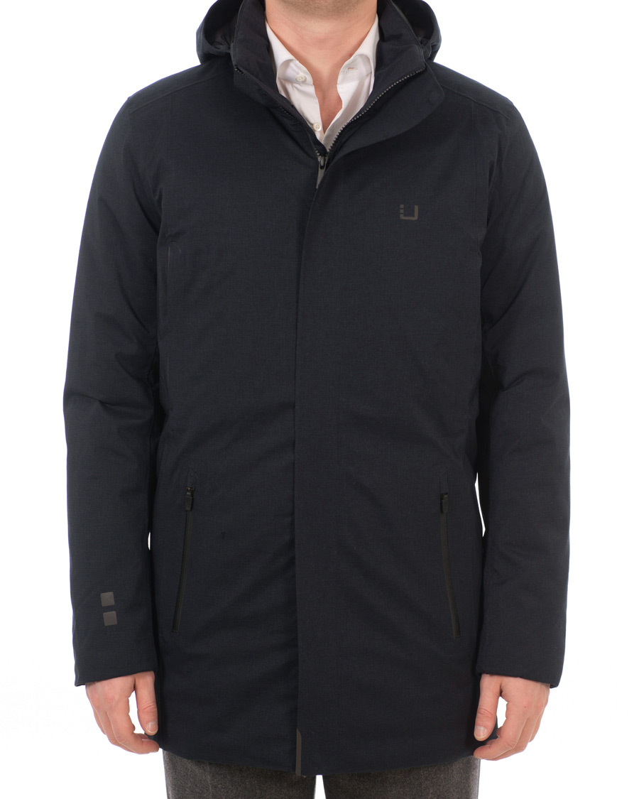 Herren | Jacken | UBR | UBER Regulator Parka II LTD Japan Navy Houndtooth