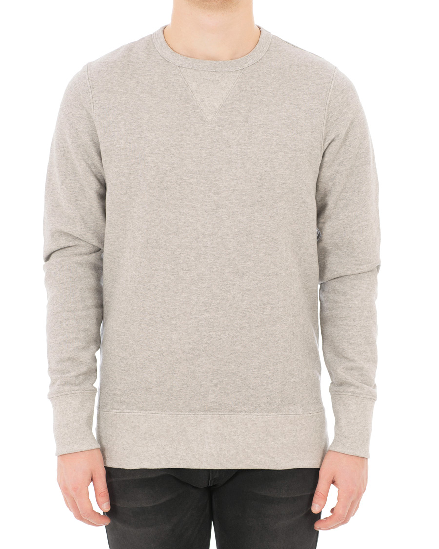 Herren | Pullover | Merz b. Schwanen | 346 Sweatshirt Grey Melange