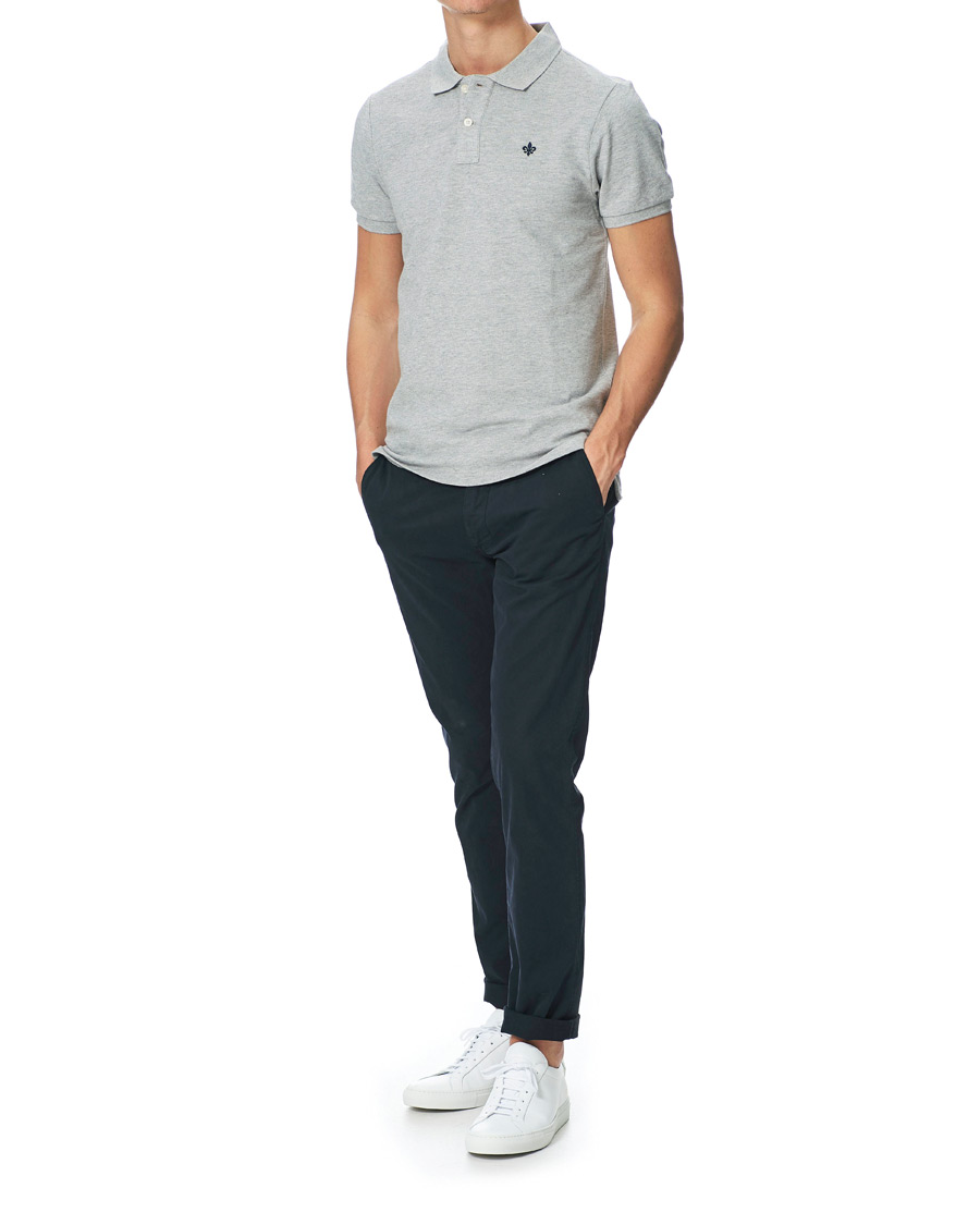 Herren | Poloshirts | Morris | New Piqué Grey Melange