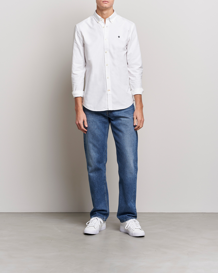 Herren | Hemden | Morris | Douglas Oxford Shirt White