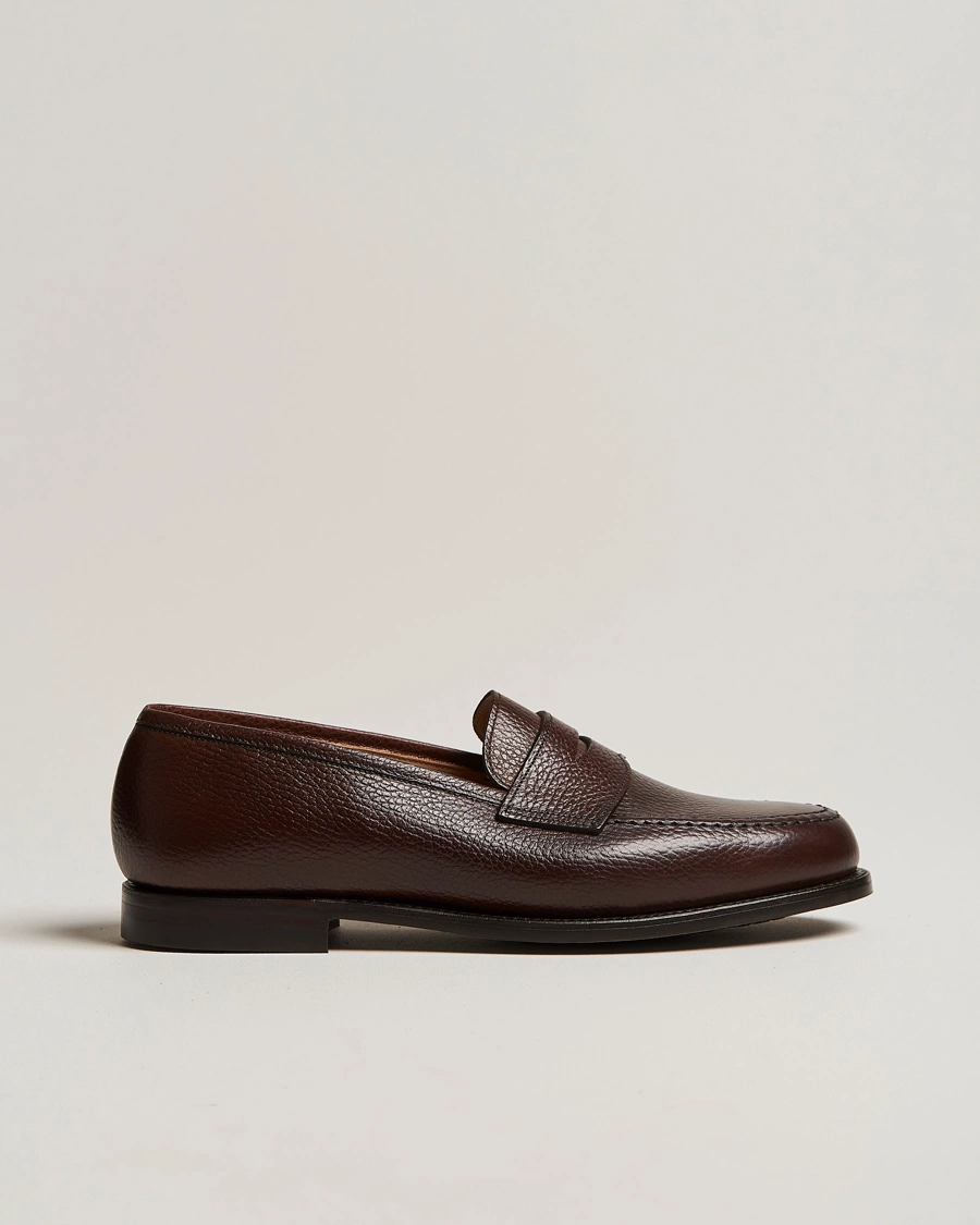 Herren | Loafer | Crockett & Jones | Boston City Sole Dark Brown Calf