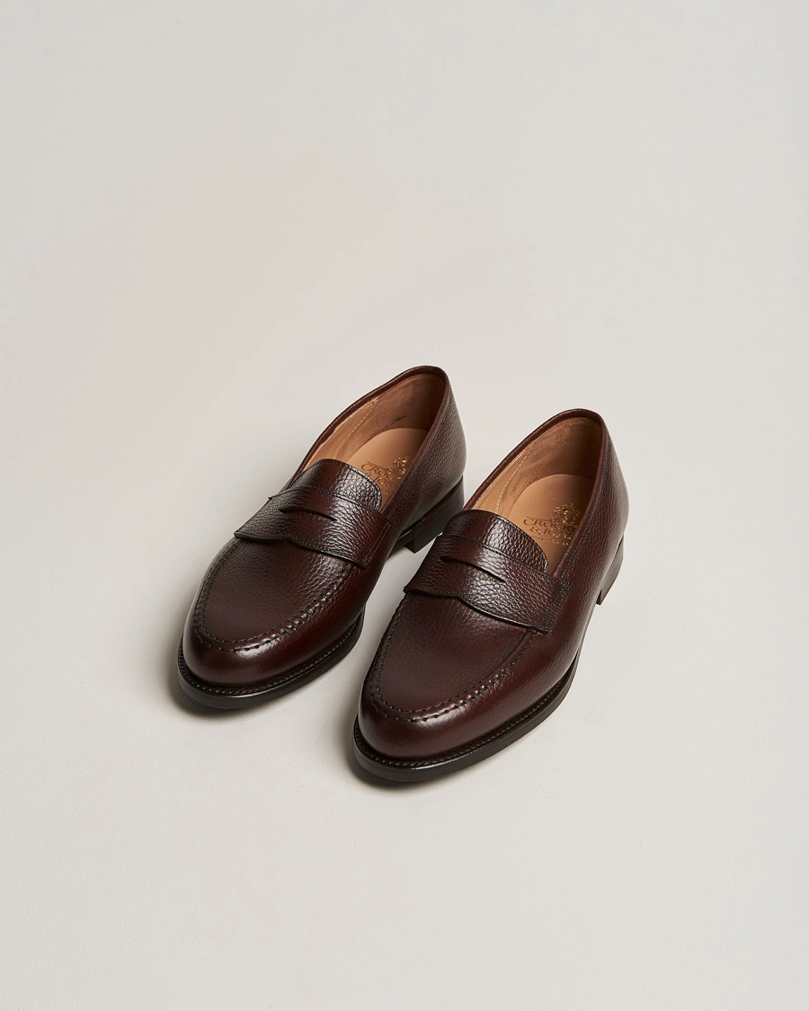 Herren |  | Crockett & Jones | Boston City Sole Dark Brown Calf