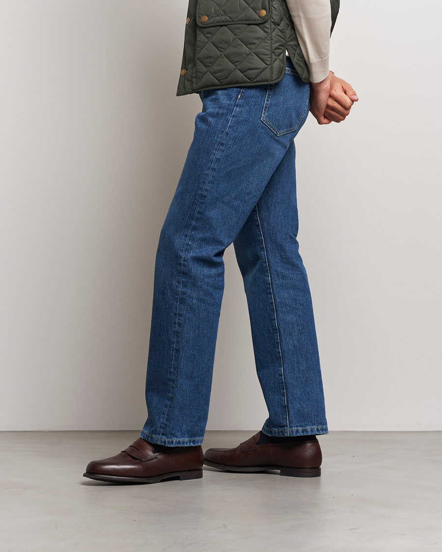 Herren | Loafer | Crockett & Jones | Boston City Sole Dark Brown Calf