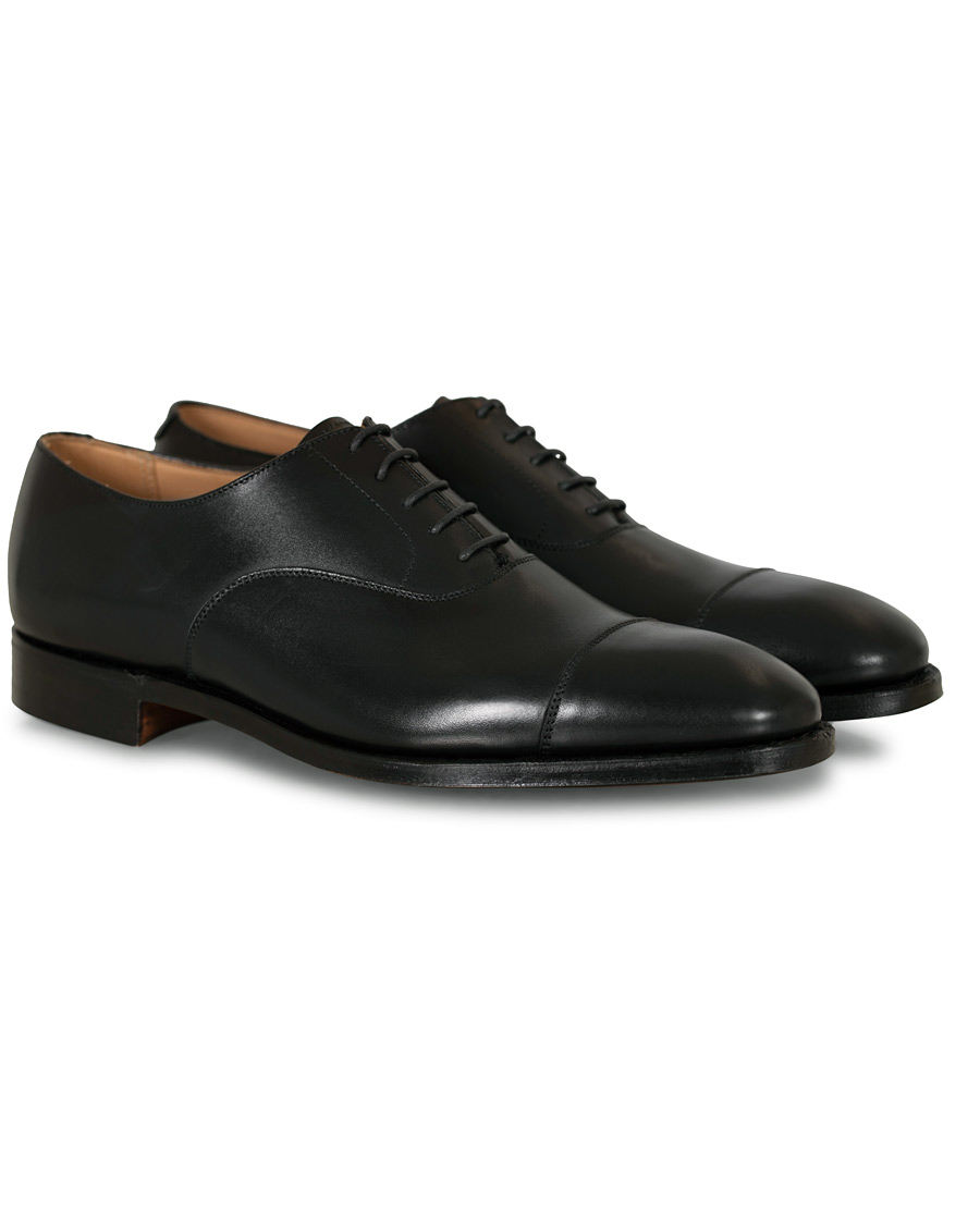 Herren | Crockett & Jones Connaught Oxford Black Calf | Crockett & Jones | Connaught Oxford Black Calf
