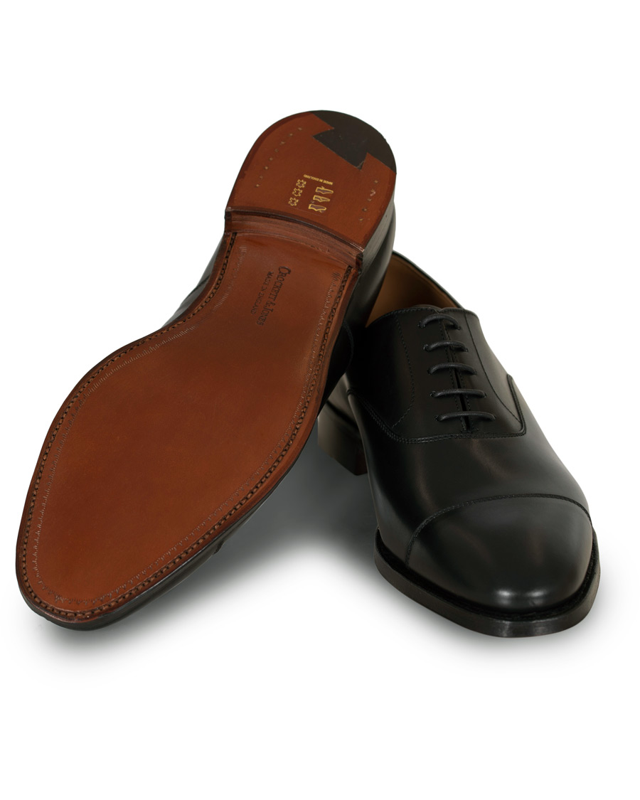 Herren | Crockett & Jones Connaught Oxford Black Calf | Crockett & Jones | Connaught Oxford Black Calf