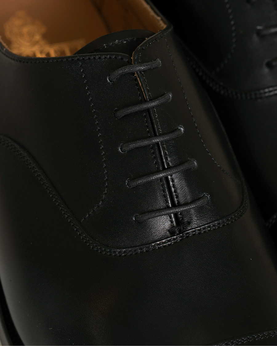 Herren | Crockett & Jones Connaught Oxford Black Calf | Crockett & Jones | Connaught Oxford Black Calf