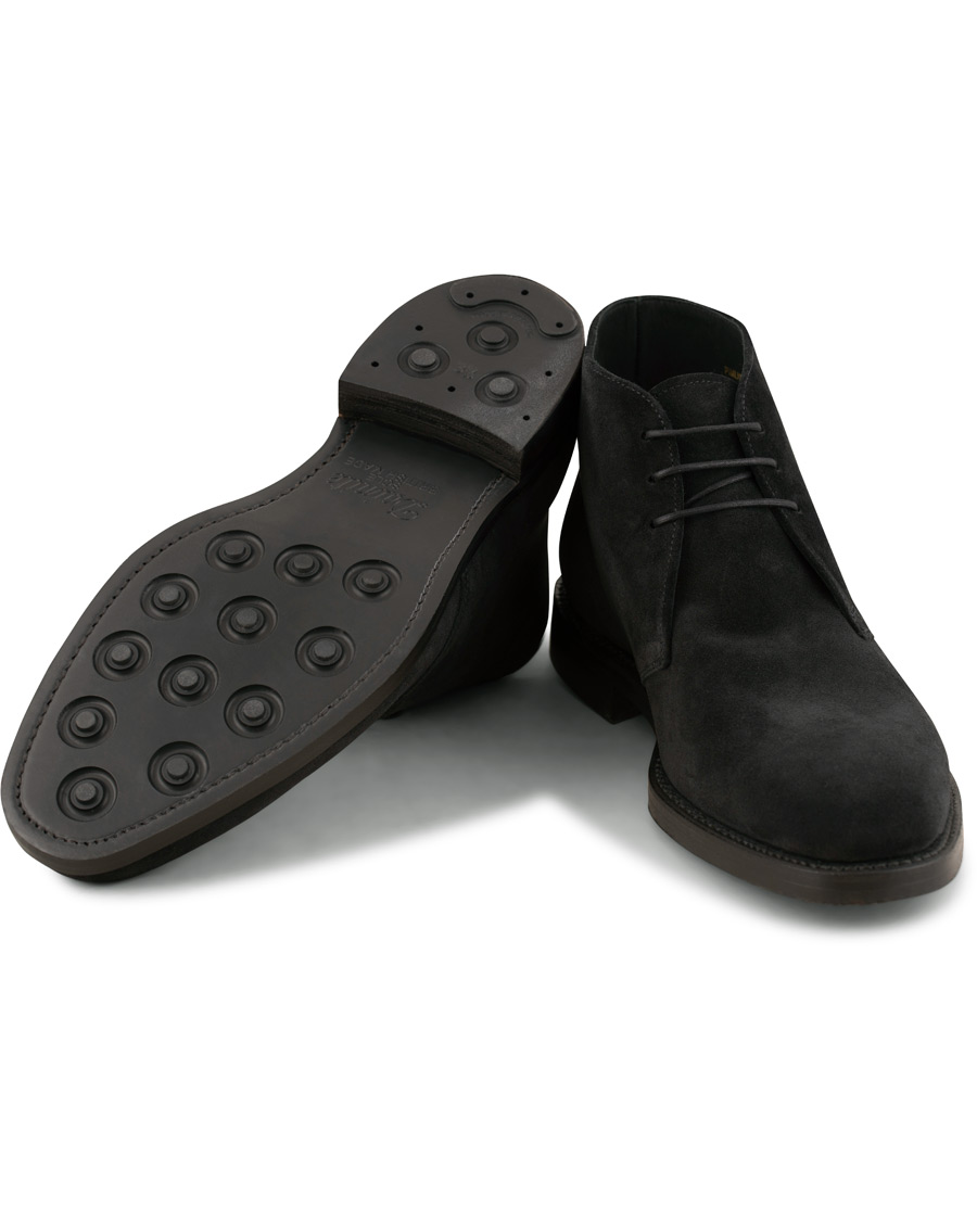 Herren | Loake 1880 Pimlico Chukka Boot Black Suede | Loake 1880 | Pimlico Chukka Boot Black Suede