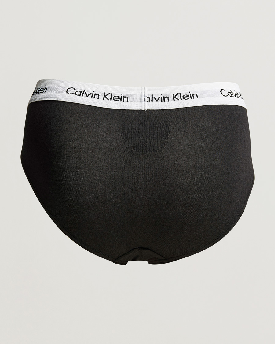 Herren | Unterwäsche | Calvin Klein | Cotton Stretch Hip Breif 3-Pack Black/White/Grey