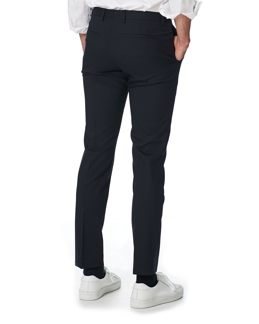 Herren | Hosen | Calvin Klein | Wool Stretch Trousers Midnight Navy