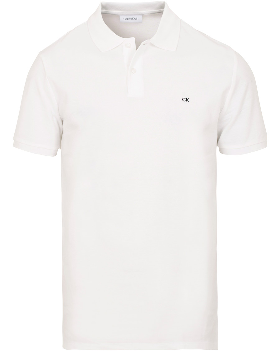Herren | Poloshirts | Calvin Klein | Pique White
